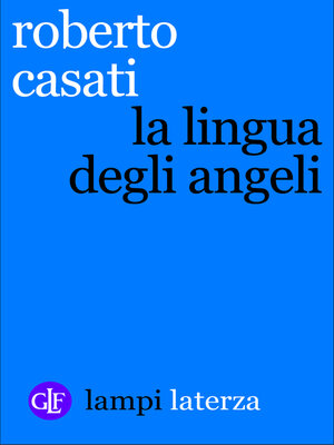 cover image of La lingua degli angeli